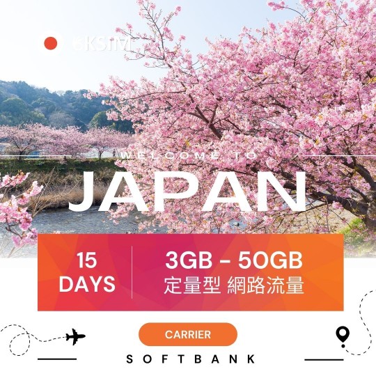 【實體SIM卡】日本上網定量型｜15日方案